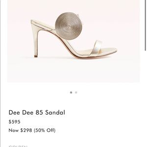 New Alexandre Birdman Dee Dee sandals heels 85mm
